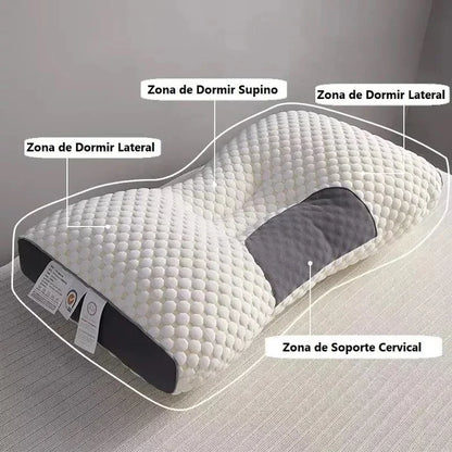 🛏️ Almohada Ergonómica Cervical Memory Foam | Alivia el Dolor de Cuello y Mejora tu Descanso